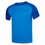 Babolat Play Crew Neck Tee Blue Aster